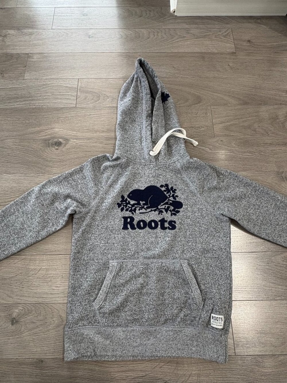 Roots Salt & Pepper Kanga Pullover Hoodie – Size XS – Great Condition